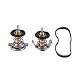 Mishimoto MMTS-F2D-08H Silver High-Temperature Thermostat, (Set of 2)