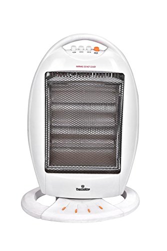 Thermoking Halogen Heater White Round Amazon In Home Kitchen