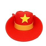 Jumbo Size Foam Cowboy Hat - Red