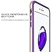 iPhone 7 Plus Case, LK [Moxie Series] Shock Absorption Hybrid Armor Defender Protective Case Cover for Apple iPhone 7 Plus (Purple)