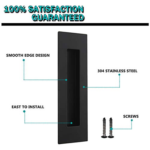 2 Probrico+Rectangular+Recessed+Handles+Stainless