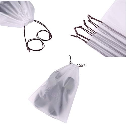 Laojbaba Transparent Frosted Travel 12 Bags, Travel Storage Bags, Family Storage Bags, Men's And Women's Shoe Drawstring Bags. 5 Laojbaba Transparent Frosted Travel 12 Bags, Travel Storage Bags, Family Storage Bags, Men's And Women's Shoe Drawstring Bags.