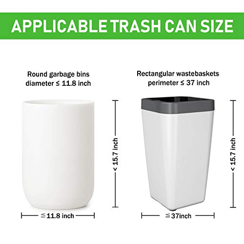 Compostable Trash Bags, 5 Gallon, 20L, Extra Thick,Biodegradable