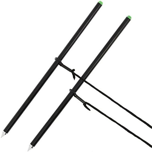 NGT Distance Sticks with Glow in the Dark Tips and Case, Transparent, 12ft, Green - Image 3