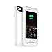Mophie Juice Pack Plus - Protective Mobile Battery Pack Case for iPhone 6/6s – White (Renewed)
