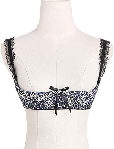 Vivid Love Women Open Cup Bra and Open-Profile Thong