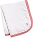 Coolibar UPF 50+ Baby Sun Blanket - Sun Protective (One Size - White/Pink Salmon)