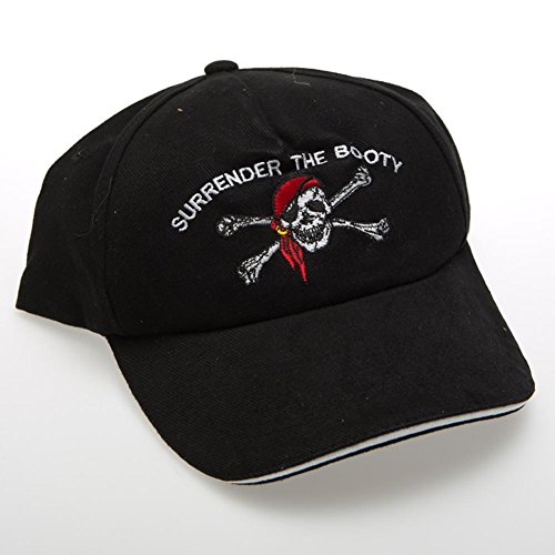 "Surrender The Booty" Pirate Baseball Cap