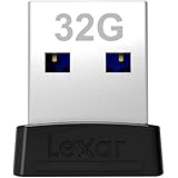 Lexar JumpDrive S47 32GB USB 3.1 Flash Drive (LJDS47-32GABBKNA),Black