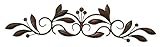Deco 79 Metal Wall Decor, 30-Inch by 7-Inch (Kitchen)