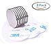 8Pcs Neodymium Disc Magnets, Strong Rare Earth Magnets With 8Pcs Adhesive Backing, Used to Metallic and Non-metallic Surface, 1.26”D X 0.08”H