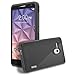 Alcatel One Touch Fierce XL Case, RANZ Classic Black Hard Impact Dual Layer Shockproof Bumper Case For Alcatel One Touch Fierce XL (5054N)