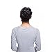 Scrunchy Updo Wavy Straight Hair Bun Clip Messy Donut Chignons Synthetic Hairpiece Hair Extension (brownish black-thicker)