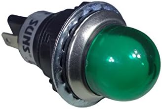 SUNS IL5E-24E-G-Q LED 3/4" Green Indicator Pilot Light 24V