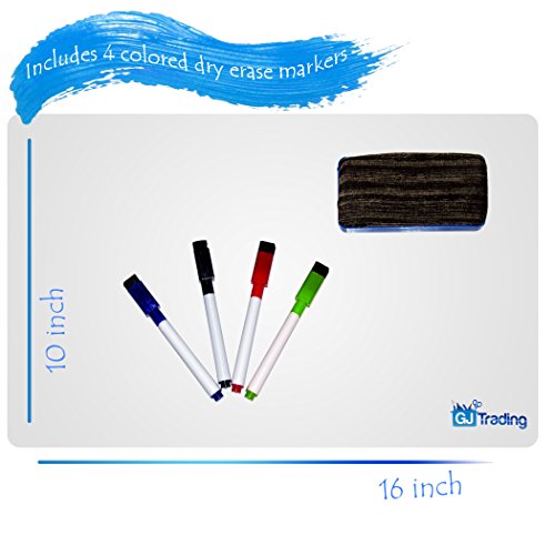 Dry erase fridge whiteboard sheet 16"x10"| sa…