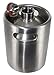 Brewhouse Keg Style Stainless Steel Beer 64 oz. Mini Keg Growler