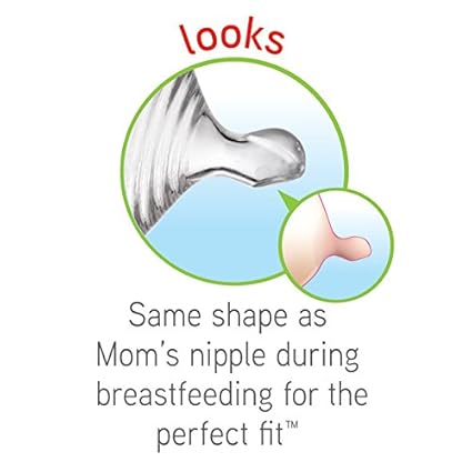 nuk simply natural nipples medium flow