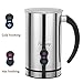 Finnhomy Automatic Electric Milk Frother & Heater 250ml with Hot or Cold Function, Stainless Steel Non-Stick Interior, Milk Steamer Foamer & Warmer, FDA Certified, BPA free Cappuccino Maker