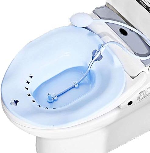 Sitz Bath With Flusher Over The Toilet Perineal Soaking Bath Jxh Life Avoid Squatting For Hemorrhoidal Relief For Pregnant Women For Post Episiotomy Patients On The Toilet Blue Buy Online At Best Price In Uae