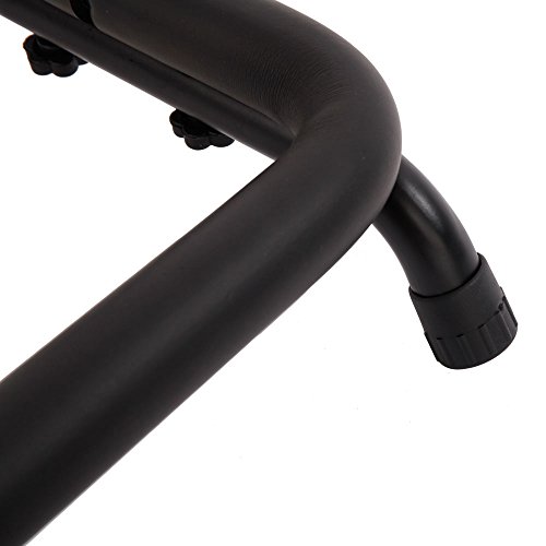 Kuyal Guitar Stand 9 Holder Guitar Display Rack Multi Guitar Storage Padded-Foam Rails- Black (9 Holder)