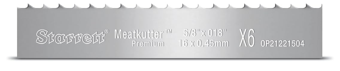 Starrett Meatkutter Premium Butchers Bandsaw Blade - 2311 x 16 x 0.50mm - 4tpi (91 x 420)