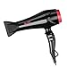 BERTA -Hair-Dryer-Dual-Voltage-Travelling-Hair-Dryer,Ionic Hair Dryer, Foldable Hair Dryer Silver/Red Color…