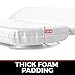 GripMAX Premium Spa Bath Pillow Pad for Tub with Gripping Suction Cups, Super Soft, Waterproof Luxury Pillows, Large Size, 14.5 Inch x 11 Inch, Head and Neck & Shoulder Support on Smooth Tubs