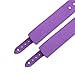 Leather Innovations Alexis Wrist and Ankle Cuffs Handmade Lambskin Leather Handcuffs and Leg Cuffs (Purple, Wrist)thumb 2