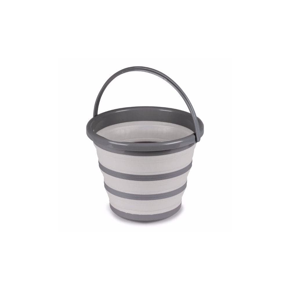 Kampa Collapsible Bucket 10L - Grey