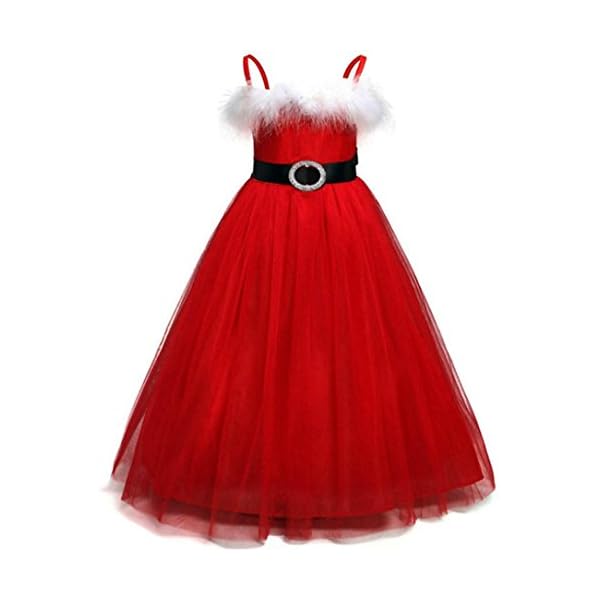kaifongfu Dress Toddler, Kids Princess Christmas Outfits Clothes Dress for Baby Girls
