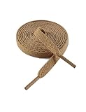 VSUDO 63" Flat Tan Shoe Laces for