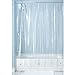 mDesign Long Waterproof, Heavy Duty Premium Quality 10-Guage Vinyl Shower Curtain Liner for Bathroom Shower Stall and Bathtub - 72