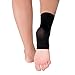 Plantar Fasciitis Sleeve - Arch Support, Heel Pain, Compression Sock Foot Sleeve (Black, OP)