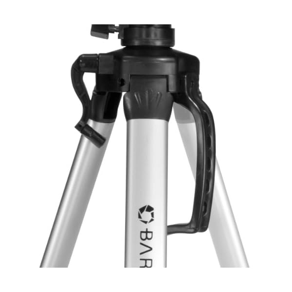 Barska Stativ Deluxe Tripod, Silber, 9.9 x 3.2 x 3.2, AF10374 – Bild 6