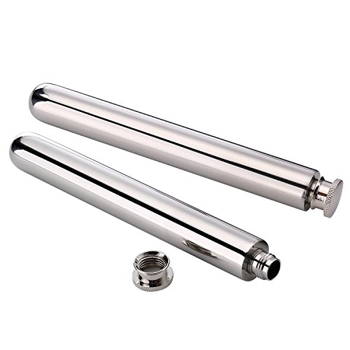 Flask Set for Women - Sneak it in! Bracelet Flask (1) + Tampon Flask (1) + Funnel (2) - Great for College, Theaters, Ballgames, etc.