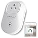 Zettaguard 10085 S25 Orvibo Wi-Fi Smart Socket Outlet US Plug, Turn ON/Off Electronics from Anywhere, White (HomeMate-S25)
