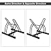 Goplus Two Bicycle Bike Stand Rack Cycling Rack Floor Storage Organizerthumb 4