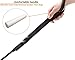 RockPet Mountain Climbing Rope Dog Leash with Secure Locking Carabiner 6FT Rope Leash for Small Medium and Large Breeds(Black)