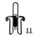 Allnice Premium Ultra Light Anti Rust Aluminum Alloy Welded Bike Bicycle Cycling Handlebar Water Bottle Cage Holder Rack Bracket Bike Accessory for MTB/Road/BMX (Black)