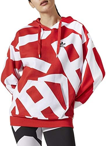 red white adidas hoodie