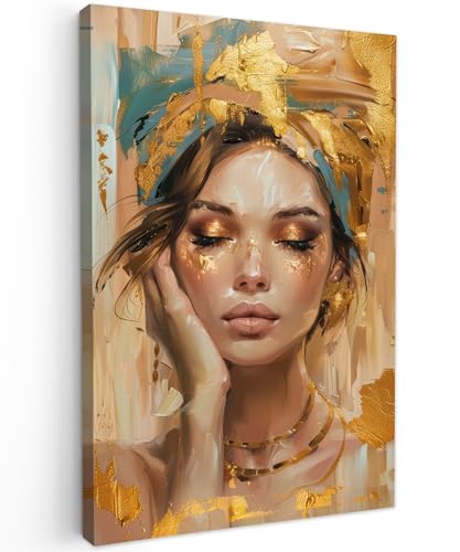 MuchoWow© Bilder Wohnzimmer Deko Modern Wandbild Kunstdruck auf Leinwand