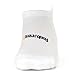 Feetures High Performance Max Cushion Ankle Sock - No Show Socks for Women & Men with Heel Tab - White, L (1 Pair)