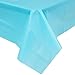 Creative Converting Bermuda Blue Tablecover-1 Pc Rectangular Plastic Table Cover