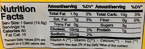 Croley Foods Sunflower Crackers Orange Cream Sandwich 6.7oz, 3 Pack - Thumbnail 2