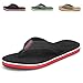 CIOR Men's Handmade Fashion Beach Slipper Indoor and Outdoor Classical Flip-Flop Thong Sandals