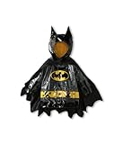 Western Chief Little Boys' Batman Everlasting Rain Coat, Black, 4/5