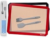Silicone Baking Mat - Set of 2 Half Sheet (Thick & Large 11 5/8