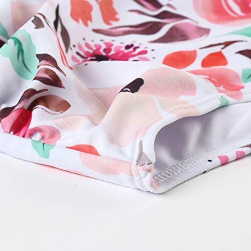 image for MOSHENGQI Flounce Tassel Swimsuits Tummy Control Sexy Bathing Suits fo