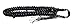 Muslim Tasbih 99 Beads Islam Prayer Zikr Beads 8 mm. with Decorated Tassels (Black)