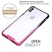 BAISRKE iPhone X Case, Shock-Absorption TPU Soft Edge Bumper Anti-Scratch Rigid Slim Protective Cases Hard Plastic Back Cover for iPhone X iPhone Xs [5.8 inch] - Black Pink Gradient